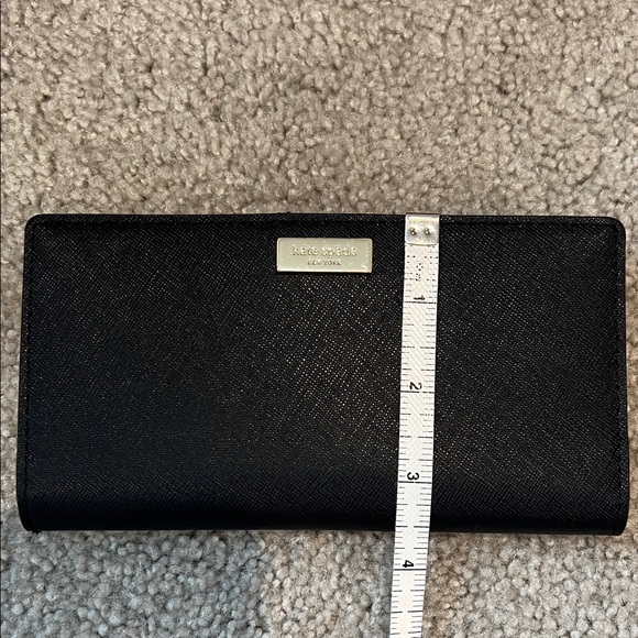 Kate Spade Black Saffiano Leather Wallet - Picture 6 of 6
